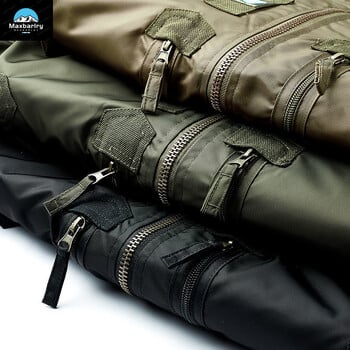 Ma-1 MA-1 Functional Bomber Jacket Ανδρικό φθινόπωρο 2024 Ρετρό υπερμεγέθη κοστούμι μπέιζμπολ Παλτό Επώνυμα ρούχα Ανδρικό κοντό μπουφάν