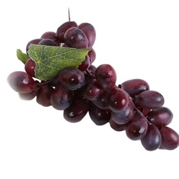 1 ματσάκι Fake Grape 36 Grapes Simulation Fruit Lifelike Food Στολίδι Διακόσμηση σπιτιού Φωτογραφικά στηρίγματα Fake Fruit Vegetables