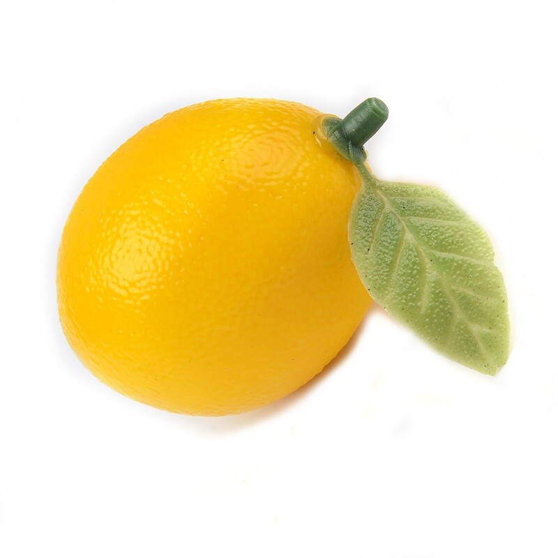 5db Mini mesterséges citrom hamis gyümölcsök és zöldségek bogyók esküvői karácsonyi dekorációhoz barkács Scrapbooking