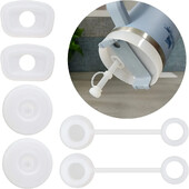 Silikono išsiliejimo nepraleidžiančių kamščių rinkinys iš 3, suderinamas su Stanley puodeliu 2,0 1,0 40 uncijų / 30 uncijų stiklinės vandens puodelio nuotėkio priedai