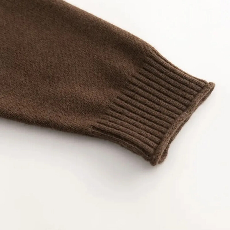 Divatos, karcsúsított, kötött kardigán férfi japán ősz, tél egyszínű, teljes cipzáras pulóver Alkalmi kabátok dzseki férfi ruhák 2024