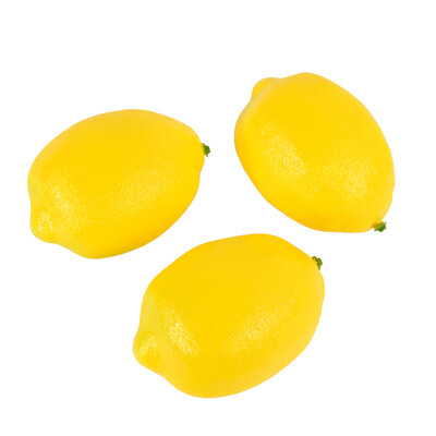 Alma Citrom banán Narancs Műanyag Műgyümölcs lakberendezéshez Kiegészítők Fényképészeti kellékek Ünnepi parti kellékek