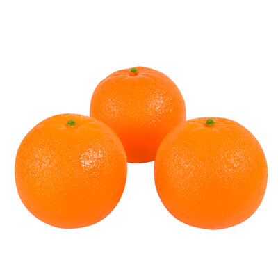 Alma Citrom banán Narancs Műanyag Műgyümölcs lakberendezéshez Kiegészítők Fényképészeti kellékek Ünnepi parti kellékek