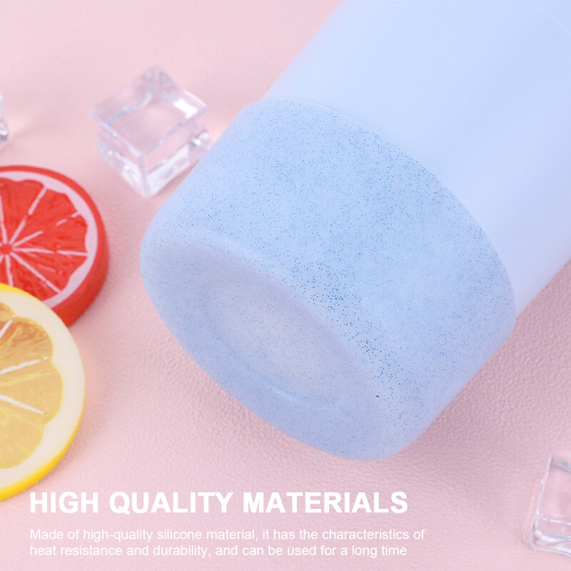 Silikona ūdens pudeles zābaka pretslīdēšanas aizsargājoša apakšdaļa, siltumizolācijas pudeles apakšējā uzmava Stenlijam 20/30/40oz