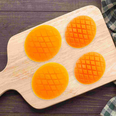 12 gab mākslīgo augļu dekors, imitēts kivi ainas rotājums pusdienu galds PVC viltots šķēle