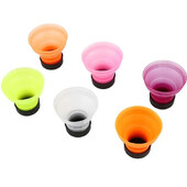 6db Fedélvédő Üveg Újrafelhasználható Sörösital doboz Kupak felső fedél Védő borosüveg dugó Italosüvegnyitó Italkészlet