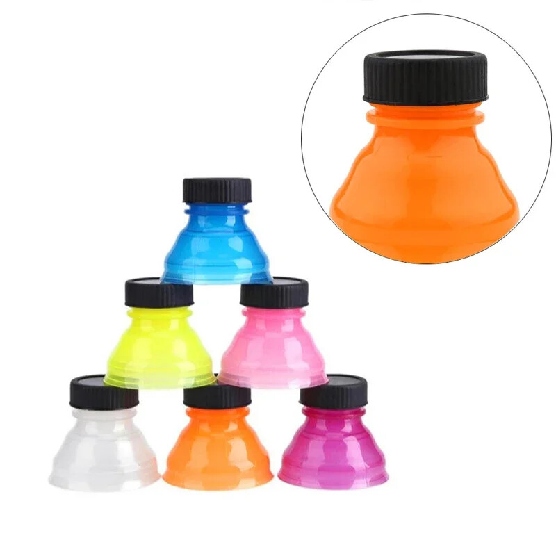 6db Fedélvédő Üveg Újrafelhasználható Sörösital doboz Kupak felső fedél Védő borosüveg dugó Italosüvegnyitó Italkészlet