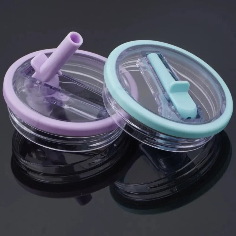 Skirtas Stanley išsiliejimui atsparus puodelio dangtelis 40 oz Keičiamas aplinkos apsaugos puodelio dangtelis Creative spiralinis šiaudinis puodelio dangtelis