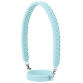 Silikoonist veepudeli käepide sobib 8-40 untsi pudelitele veepudeli rihmaga veepudelihoidja Stanley tassi tarvikute jaoks