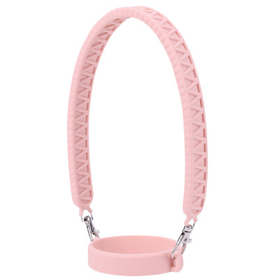 Silikoonist veepudeli käepide sobib 8-40 untsi pudelitele veepudeli rihmaga veepudelihoidja Stanley tassi tarvikute jaoks