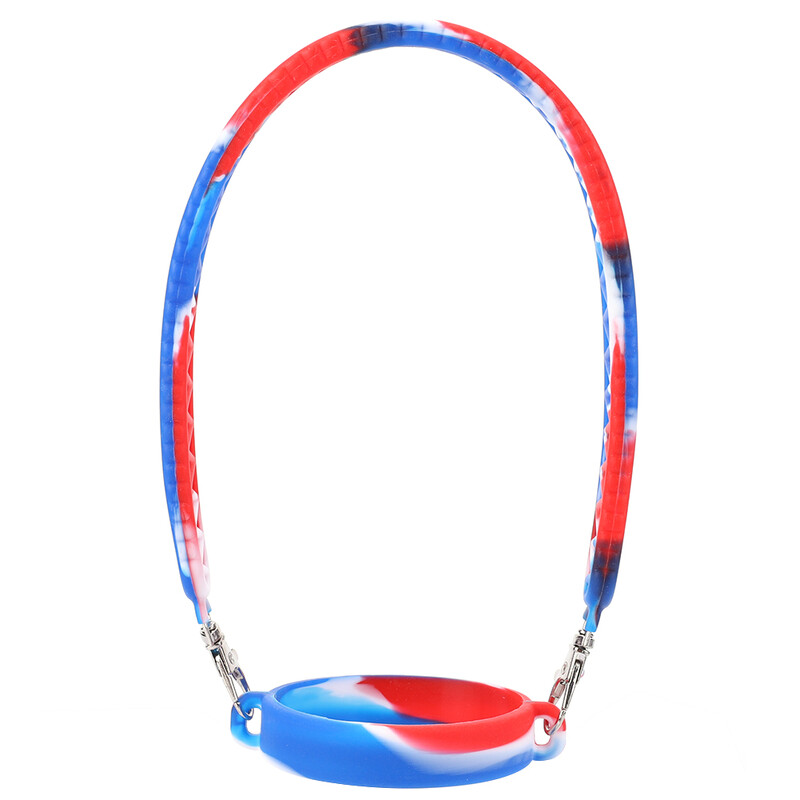 Silikoonist veepudeli käepide sobib 8-40 untsi pudelitele veepudeli rihmaga veepudelihoidja Stanley tassi tarvikute jaoks