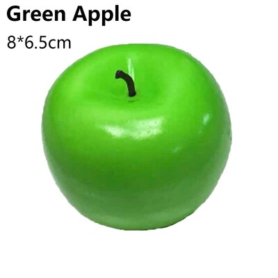 Élelmiszermodell Otthon Asztali Dísz Esküvői Kellékek Mesterséges Alma Élethű Narancs Hamis Barack Citrom Szimulációs Gyümölcsök