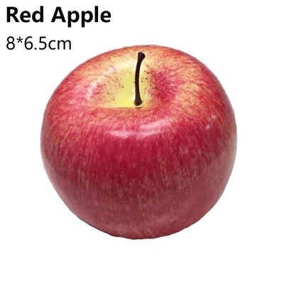 Élelmiszermodell Otthon Asztali Dísz Esküvői Kellékek Mesterséges Alma Élethű Narancs Hamis Barack Citrom Szimulációs Gyümölcsök