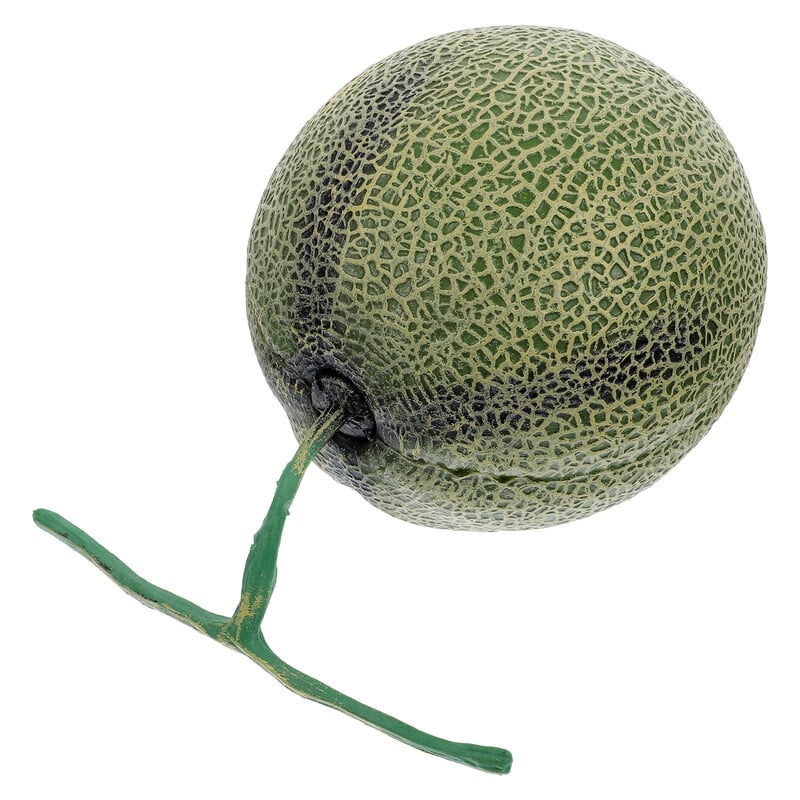 Modeliuojantis vaisių modelis Plastikinis melionės ornamentas Dirbtinis amatų darbastalio langas Realus Prop Faux Decor