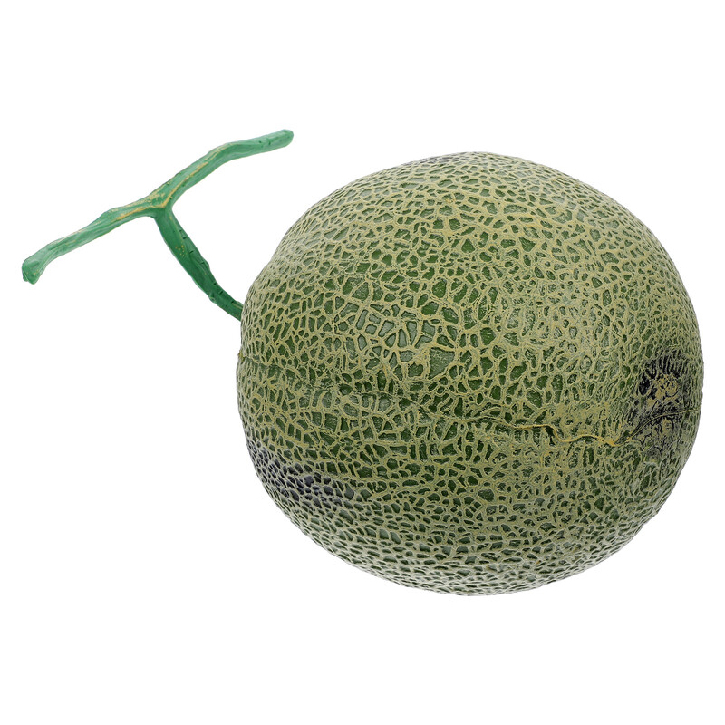 Modeliuojantis vaisių modelis Plastikinis melionės ornamentas Dirbtinis amatų darbastalio langas Realus Prop Faux Decor