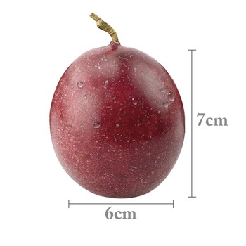 Διακόσμηση τεχνητών φρούτων Lifelike Passion Fruit Golden Berry Decorative For DIY Photography Prop Ρεαλιστική διακόσμηση τεχνητών φρούτων