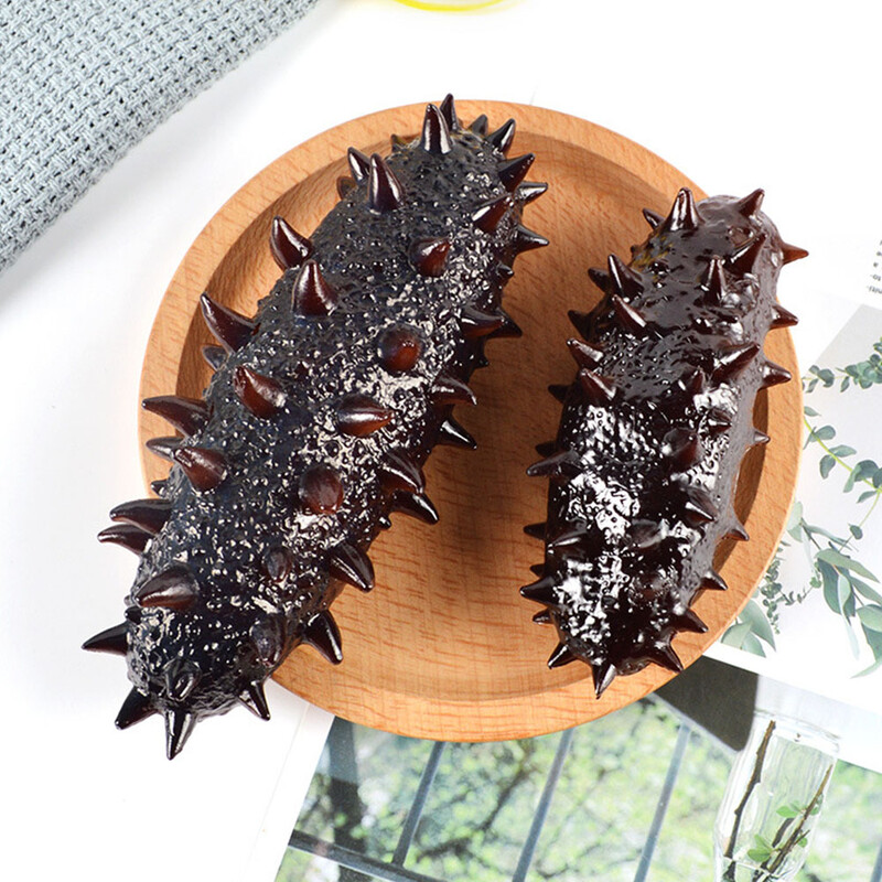 Hamis tengeri uborka valósághű szimuláció tengeri uborka kelléke Élethű tengeri étel kellék