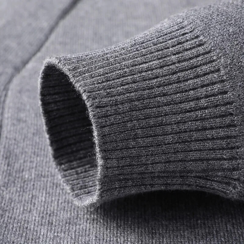 Vyriškas laisvalaikio dizaino megztinis vertikalus paltas ilgomis rankovėmis megztinis megztinis Vyriški drabužiai