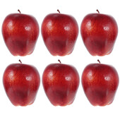 Padirbti raudoni obuoliai, modeliavimas gyvatė vaisius modelis žaislai putos braškės vaikas dirbtiniai augalai kambariniai