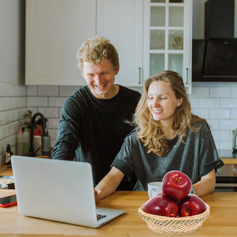 Padirbti raudoni obuoliai, modeliavimas gyvatė vaisius modelis žaislai putos braškės vaikas dirbtiniai augalai kambariniai