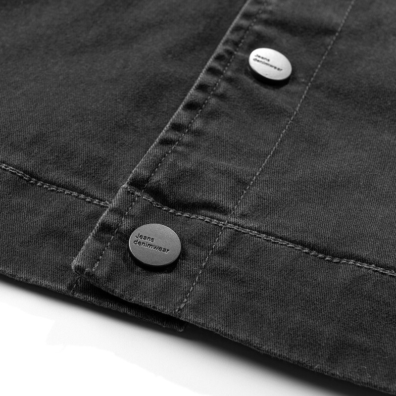 TRAF 2024. gada jaunais modes džinsa mētelis, pavasara un rudens vīriešu modes zīmola brīvs ikdienas kravas jaka High Street All-Match vīriešu tops