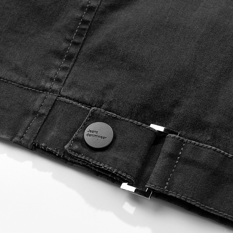 TRAF 2024. gada jaunais modes džinsa mētelis, pavasara un rudens vīriešu modes zīmola brīvs ikdienas kravas jaka High Street All-Match vīriešu tops