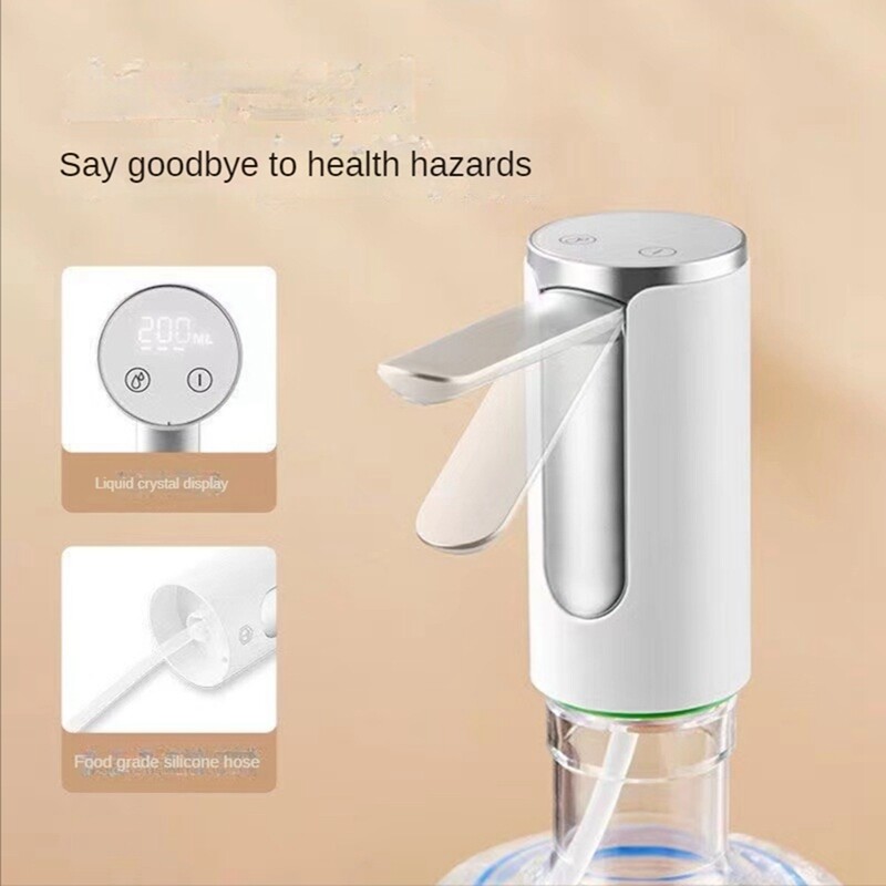 Vandens butelio siurblys Buitinis USB elektrinis sulankstomas vandens siurbimo įrenginys Vandens dozatorius vandens siurblys 5 galonų buteliui