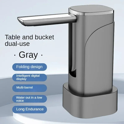 Vezeték nélküli elektromos vízadagoló automata palackos szivattyú Egyszerű intelligens otthon hordozható elektromos vízszivattyú