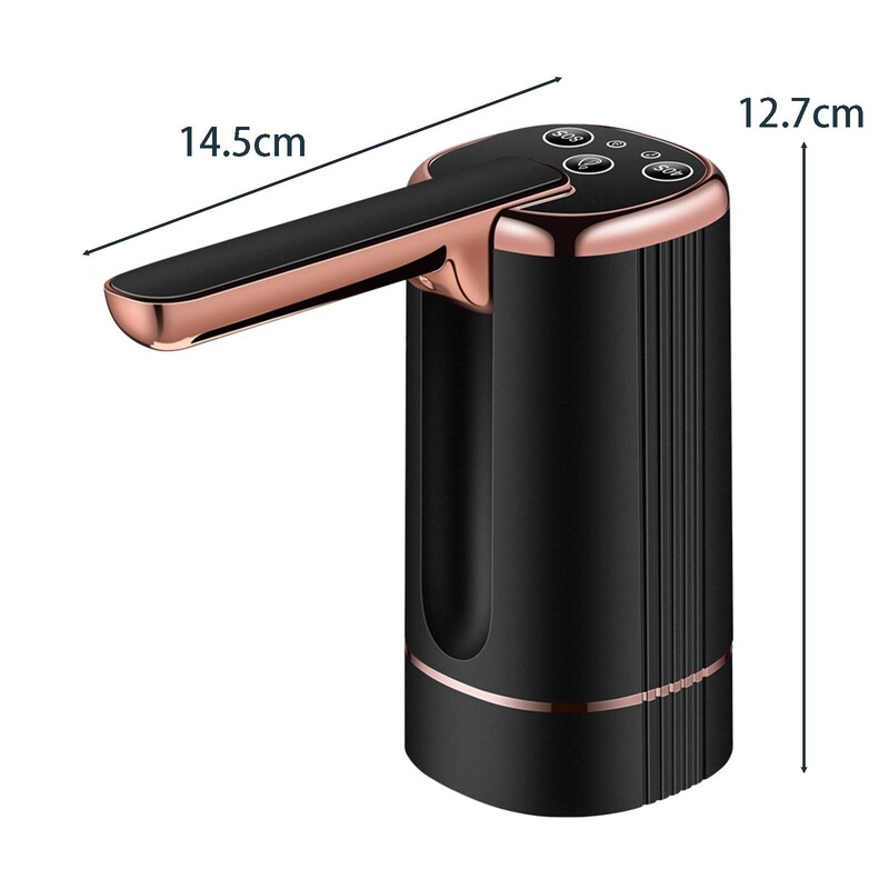 Vízadagoló palack szivattyú USB töltő többfunkciós irodai konyha kempingezéshez