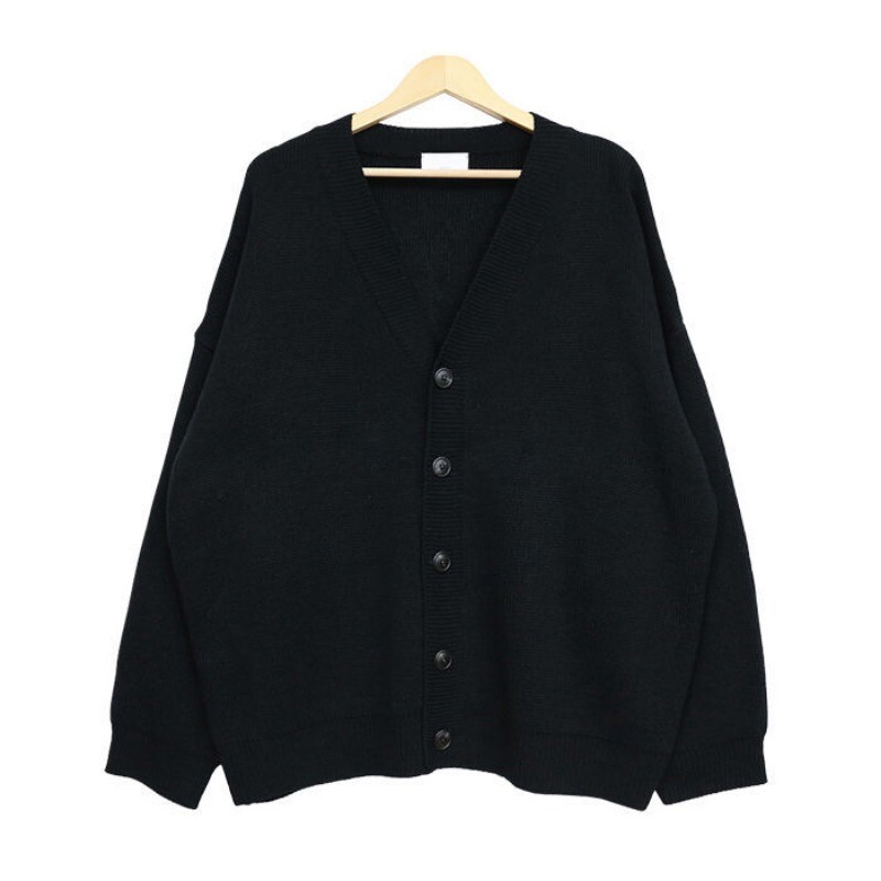 Férfi pulóver kardigánok ősz tél új egyszínű pulóver kötött pulóverek dzseki alkalmi laza, V-nyakú, egysoros felsők