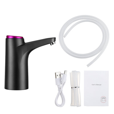 Vizes palack szivattyú USB töltő automatikus elektromos vízadagoló szivattyú palack vízszivattyú automatikus kapcsoló ivóadagoló