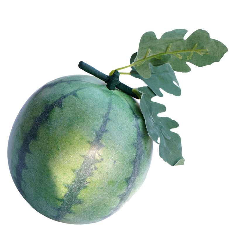 Ainas rotājums Simulēts arbūzs Mākslīgā displeja rekvizītu fotografēšana Rekvizīti Melleņu