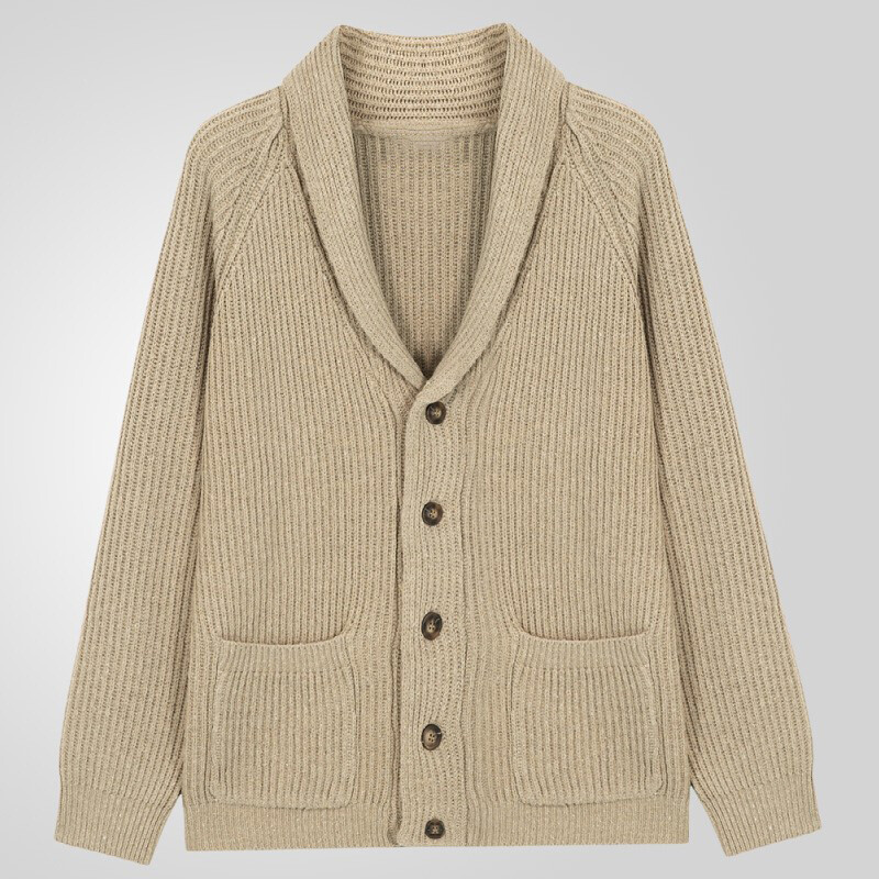 Vyriški žieminiai retro megztiniai megztiniai, laisvalaikio megztiniai, vienspalviai, madingi, ilgomis rankovėmis, megzti, laisvalaikio drabužiai M-3XL