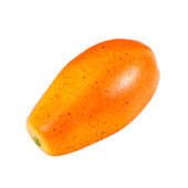 Dzeltenā papaijas viltus ornamenta modelis rudens simulācijas pu līme Lifelike Lovers