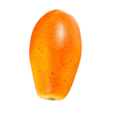 Dzeltenā papaijas viltus ornamenta modelis rudens simulācijas pu līme Lifelike Lovers