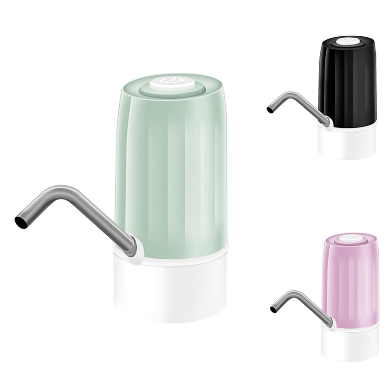 Elektromos palackos szivattyú hordós víz automata ivóvíz adagoló USB töltő vízszivattyú 4,5-19 literhez