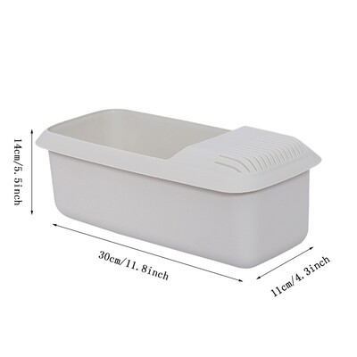 Mikrobangų makaronų makaronų viryklė su sieteliu Ekologiškas plastikinis spagečių daržovių garintuvas indaplovės virtuvės priedai Nauji