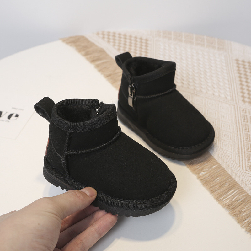 12-16 cm-es téli csizma tipegő lányoknak fiúknak baba hócsizmák csecsemőknek, vízálló sétálóknak, csúszásgátlós kültéri cipőknek