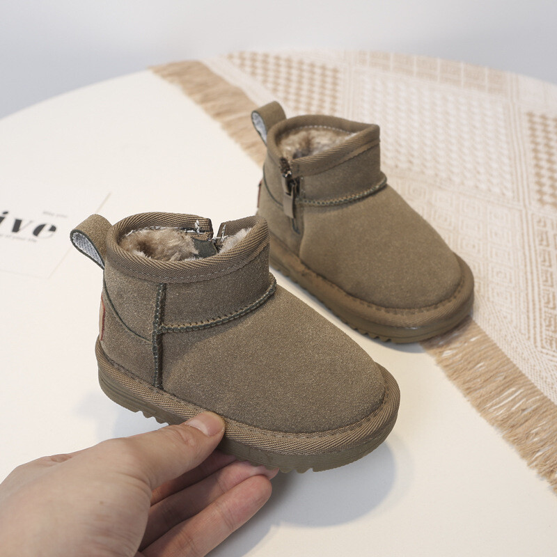 12-16 cm-es téli csizma tipegő lányoknak fiúknak baba hócsizmák csecsemőknek, vízálló sétálóknak, csúszásgátlós kültéri cipőknek