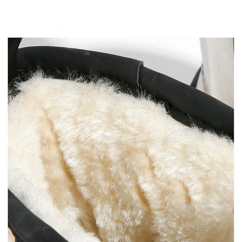 Gyerekcipők Lány divat Átlátszó felső hócsizma fiú vastag plüss ankel magas meleg téli csizma 23-37 méret