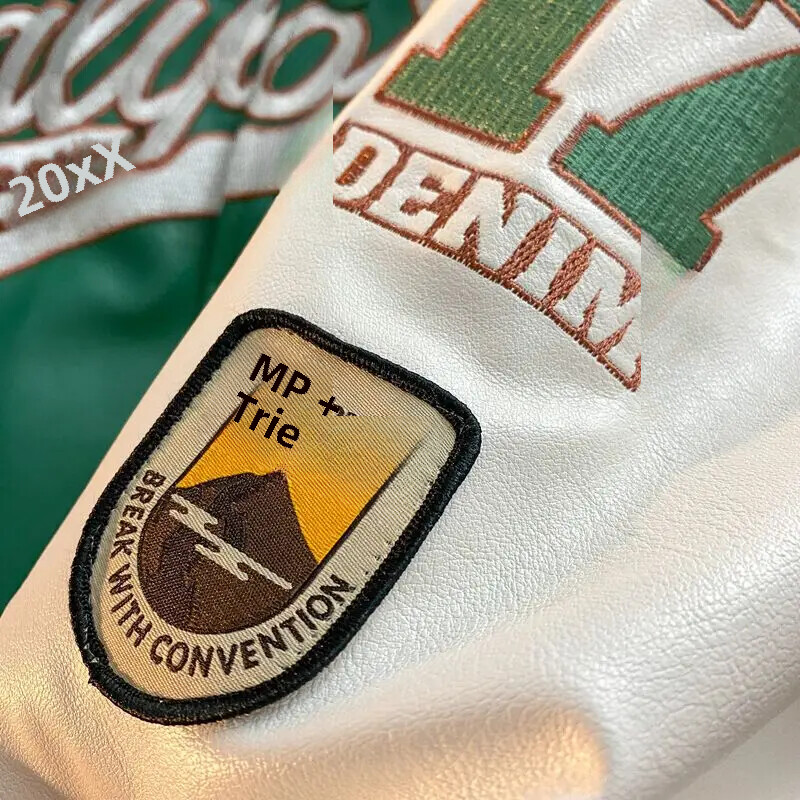 Αμερικάνικο στυλ Pu δερμάτινο μπουφάν για άντρες Casual Loose Fit γιακάς με καπέλο μπέιζμπολ Μοντέρνα άνοιξη φθινόπωρο μόδας Couple Ins Top