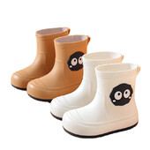 Gyermek esőcsizma fiúknak és lányoknak Csúszásgátló vízálló esőcipő Tartós kültéri kerti szülő-gyerek rajzfilm vízicipő