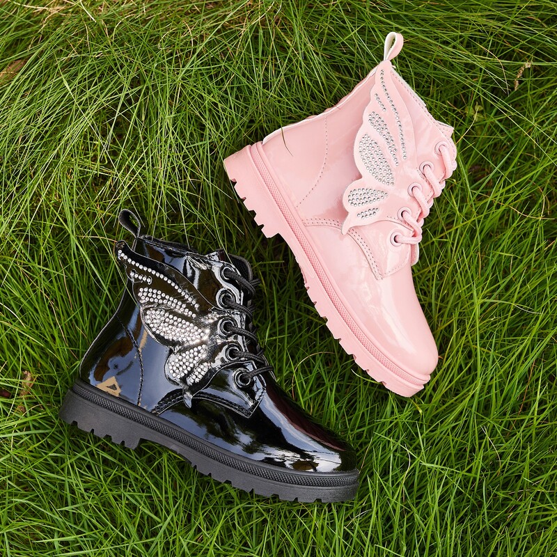 Kids Fashion hó meleg vízálló, csúszásmentes fiú lány csizma