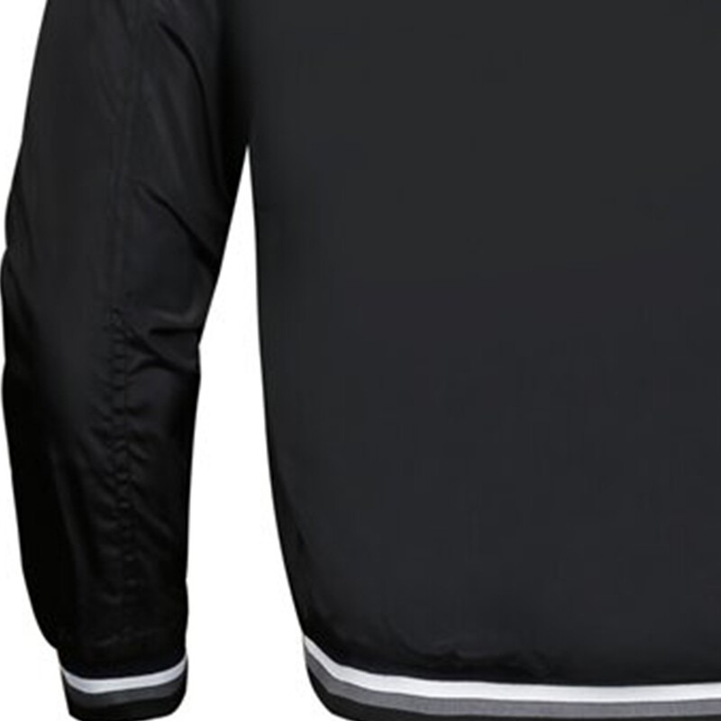 Pavasara un rudens rāvējslēdzēja un beisbola sānu šuvju ikdienas jaka bez kapuces