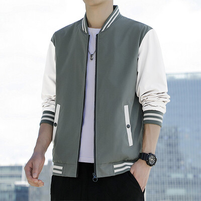 Új férfi őszi felső, koreai változat trendi férfi baseball ruha, téli új férfi alkalmi kabát, férfi