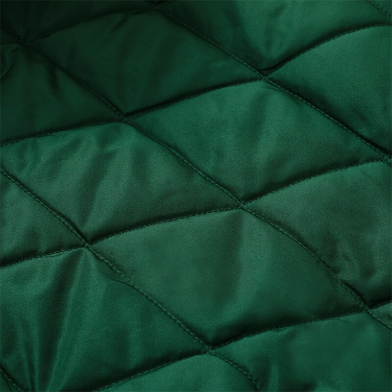 RARF 2024 jauns vīriešu zaļš plāksteris izrotāt bomber jaka jaka PU klips kokvilnas jaka beisbola jaka