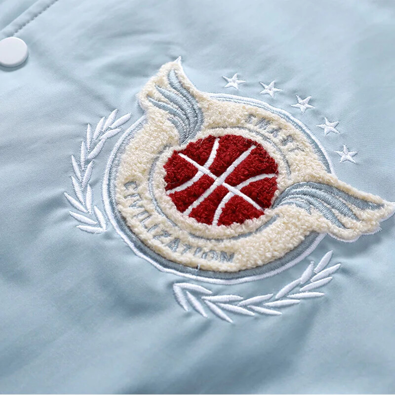 Campus beisbola jaka vīriešiem rudens hip-hop Harajuku izšūts burts ar izšūtu motocikla jaka brīvs pāris vēja necaurlaidīgs mētelis