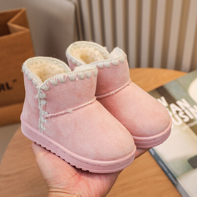 Laisvalaikio batai kūdikiams 2024 m. madingi vaikiški berniukai mergaičių sniego batai vaikiški bėgimo bateliai prekės ženklo sportiniai batai vaikiški neslystantys batai