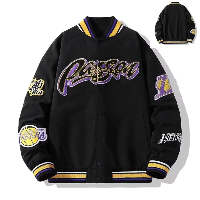 2023-as új hip-hop dzsekik férfi őszi téli utcai ruha Baseball egyenruha Vintage Homme páros ruházat alkalmi divat férfi felsők