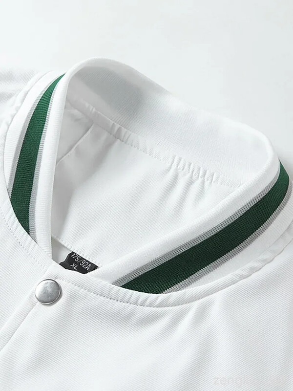 Tavaszi őszi trend jóképű színes baseball galléros kabát molett bő alkalmi 160kg 10xl Ifjúsági diákkabát 9XL